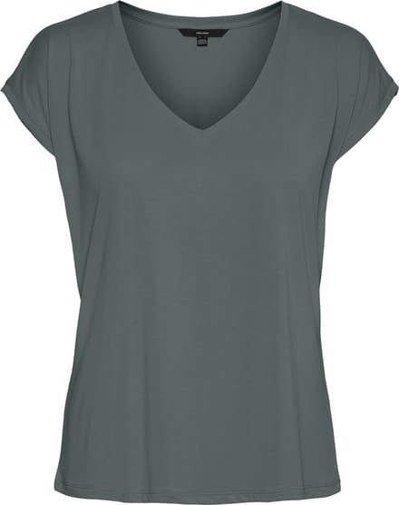 VERO MODA - VMFILLI SS V-NECK TEE NOOS - Dames - Blouses