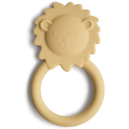 Mushie - Siliconen Bijtspeeltje - Bijtringen - Lion