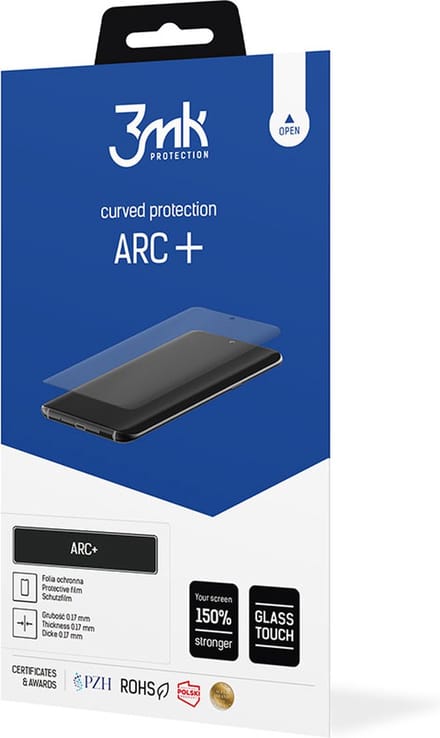 3MK ARC+ Serie - Beschermfolie - Samsung Galaxy A23 5G - Volledig Scherm - Samoregeneratie