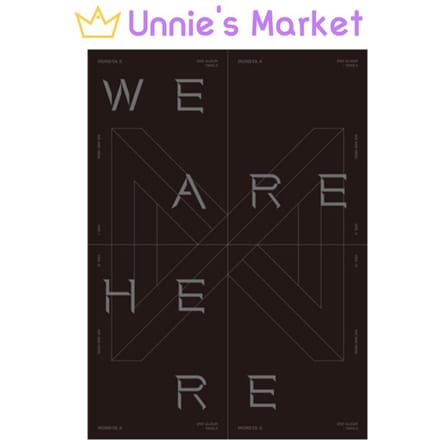 MONSTA X - Take.2 WIJ ZIJN HIER(Willekeurig) RANDOM 1EA black