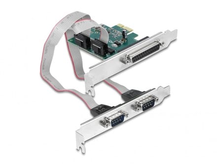 Delock PCI Express Card to 2 x Serial RS-232 + 1 x Parallel IEEE1284