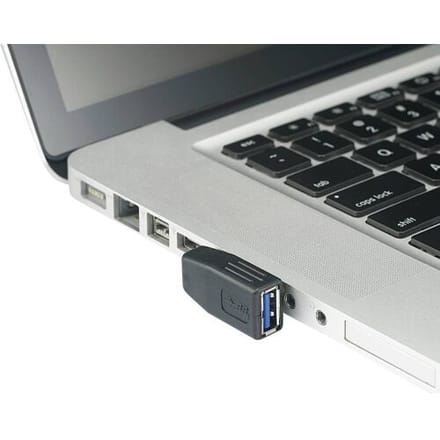 Renkforce USB 3.2 Gen 1 (USB 3.0) Adapter [1x USB 3.2 Gen 1 stekker A (USB 3.0) - 1x USB 3.2 Gen 1 bus A (USB 3.0)]