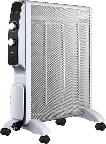 Elektrische Radiator - Verwarming Paneel - Ruimte Verwarmen - Stille Ventilator - 2000 W - Wit