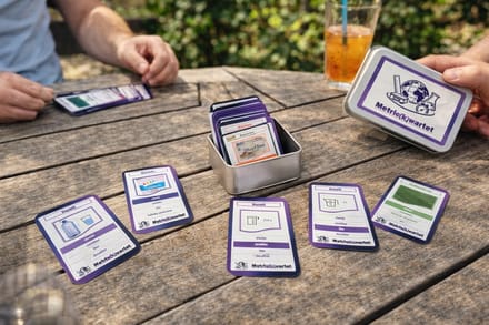 Metrie(k)wartet - Educatief kwartet spel over het metriek stelsel