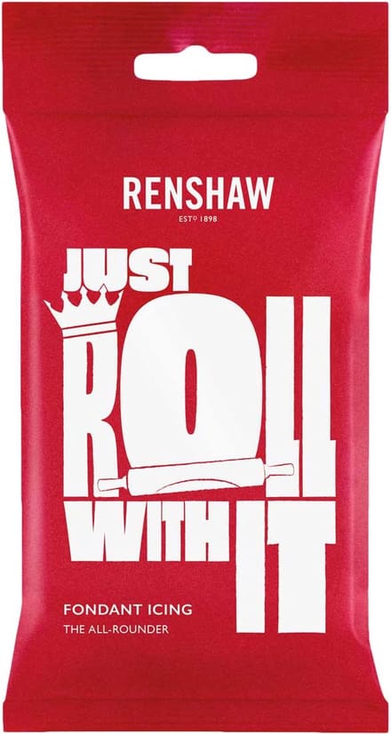Renshaw Fondant Icing - Wit - 1kg