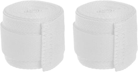 Bokshandschoenen Bandages - Hand Wraps - Vechtsport Training - Drukondersteuning Technologie - 15 cm Lengte - Wit