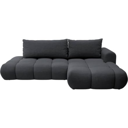 Hoekbank met slaapfunctie Ontaria rechts chenille | Selsey Design