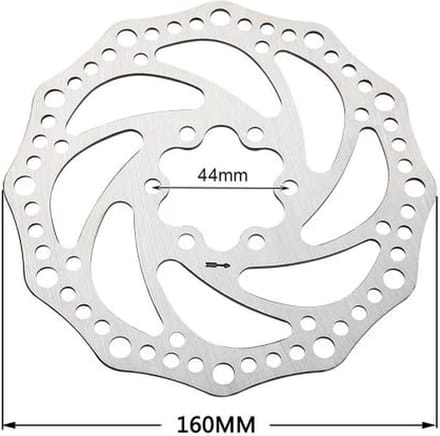 Fatbike Remschijf - Ouxi v8 / V20 / V20 Pro