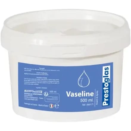 Vaseline in een SportiFrankrijk potje 500ml