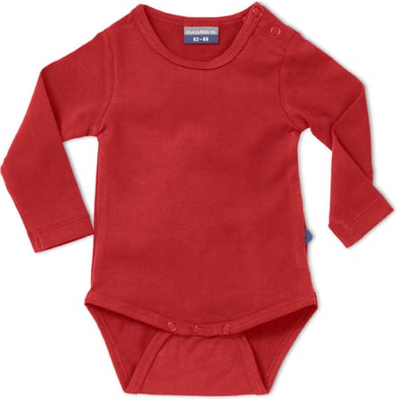 Silky Label romper hypnotizing red - lange mouw - maat 62/68 - rood