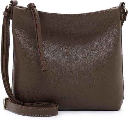 SURI FREY Schoudertas Orry Crossover Bag Mud Bruine