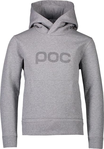 Poc Logo Hoodie Grijs 10 Years Kinderen