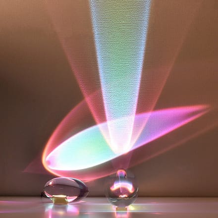 Ryoudavell - kristal projectielamp - LED sfeerlamp - tafellamp - nachtlamp
