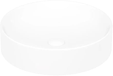 DutchLine - Keramische Waskom Rond - Glans Wit - 430x105mm