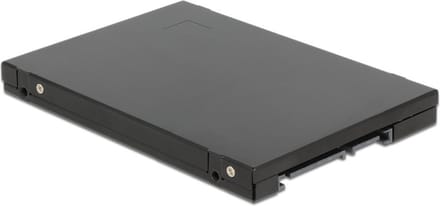 DeLOCK 2,5'' SATA behuizing voor 2 M.2 SSD's (max. 80mm) met RAID - SATA600 / zwart