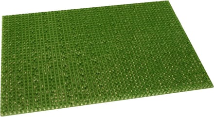 Intrada Nederland Groene deurmat - kunststof - vuilafschrapend - 40 x 60 cm