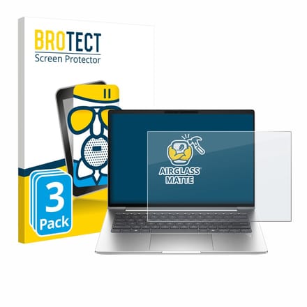 BROTECT - Screenprotector voor HP ProBook 4 G1a 16" - Folie Beschermfolie Beschermglas matte 3 Stuks