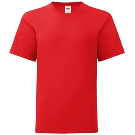 T-shirt kind Fruit of the Loom Iconic 150 T Niña