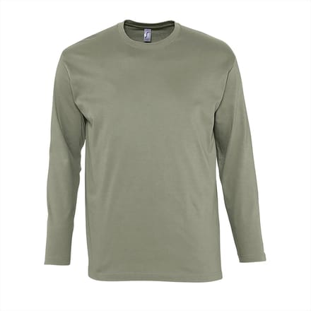 SOL'S T-Shirt Monarch Long Sleeve L241 - Khaki - M