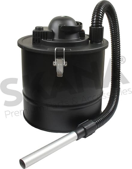 Gemotoriseerde aszuiger met volume van 18L., 220V- 1200W