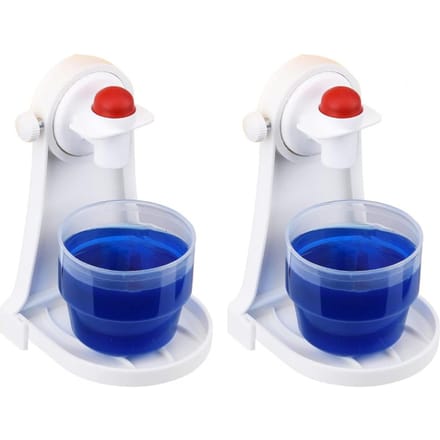 2 Stuks Wasmiddelbekerhouder Anti-druppel Bekerhouder Universele Wasmiddel Druppelvanger Wasmiddeldispenser