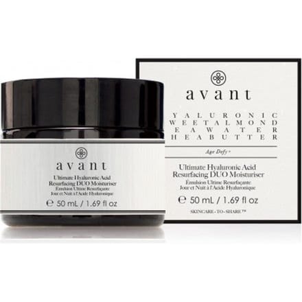 Avant Age Defy+ Ultimate Hyaluronic Acid Resurfacing DUO Moisturiser Crème