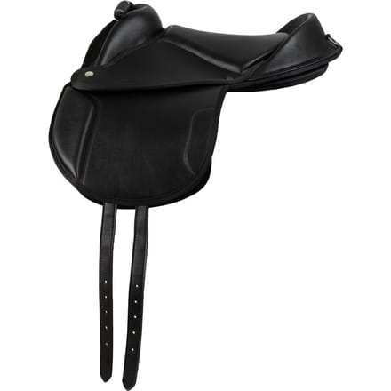 Zadel voor pony met volledige handgreep Supreme Shetland