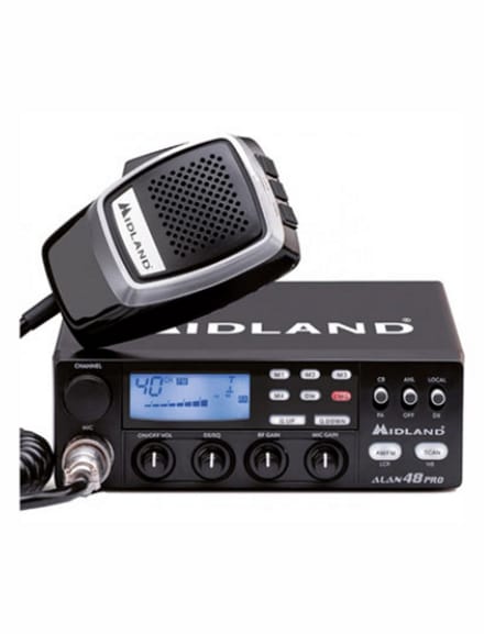 Midland Alan 48 PRO - AM/FM - CB radio - 12/24 Volt - 27 MHz