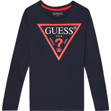 Kinder-T-shirt met lange mouwen Guess Core