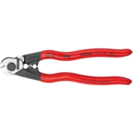 Knipex Kabelkniptang Staal/kunststof Rood/zwart