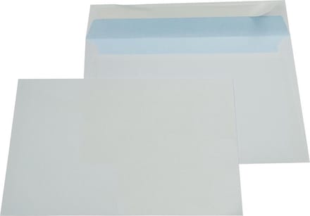Gallery enveloppen formaat 162 x 229 mm stripsluiting binnenzijde blauw doos van 500 stuks