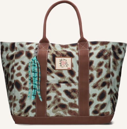 Becksondergaard Leola Canvas Camila Bag Handtassen Dames - Bruin - Maat ONESIZE