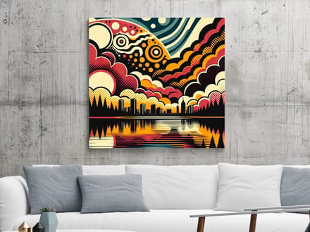 Kunstprint | Wanddecoratie | Forex | 80 × 80 cm
