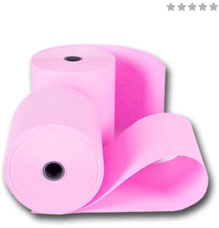 Roze kassarollen houtvrij 76x70x12 mm 50 rollen in doos