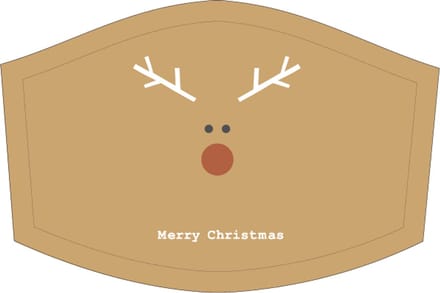 Mondkapje Kerst - Merry Christmas