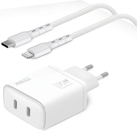 35w oplader adapter geschikt voor iPhone 14 13 12 11 - Usb C snellader geschikt voor iPhone - iPhone 14 oplaadstekker