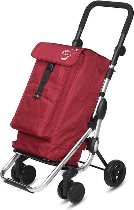 Playmarket Go Up Basic Opvouwbare boodschappenkar Rood rood