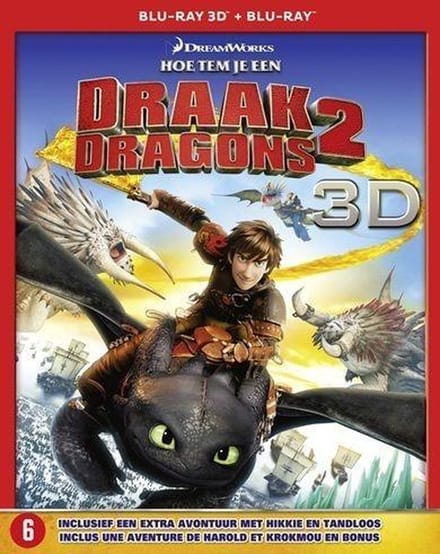 How to train your dragon 2 (Hoe tem je een draak 2) (3D Blu-ray)