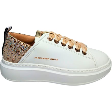 Damesschoenen Alexander Smith Wembley vrouw witte perzik
