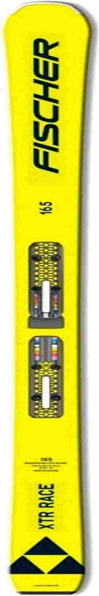 FISCHER - xtr race rt + rs 9 slr - Ski heren - Geel