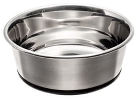Voerbak Roestvrij Staal (RVS) 2.700 ml, Ø: 24 cm