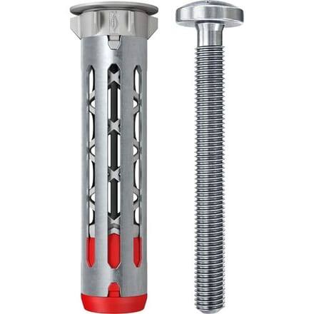fischer hollewandplug DuoHM 6×55 S PH TX - universele hollewandplug met torx bolkopschroef - 25 stuks