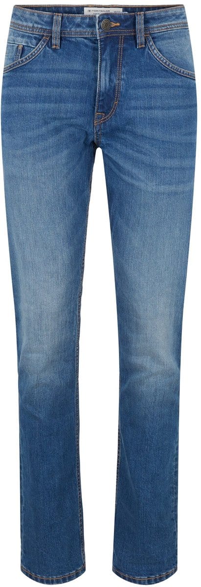 Tom Tailor - TTJOSH REGULAR SLIM-jeans - Maat 29/32 - Used Mid Stone Blue Denim
