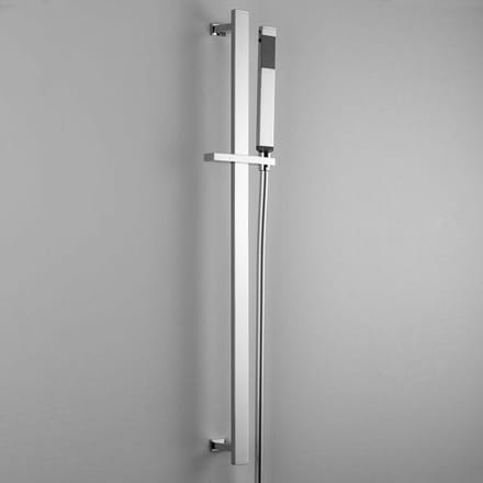 Kronenbach SUPRA wall bar set Q angular in heavy brass finish 38.455.012.7516