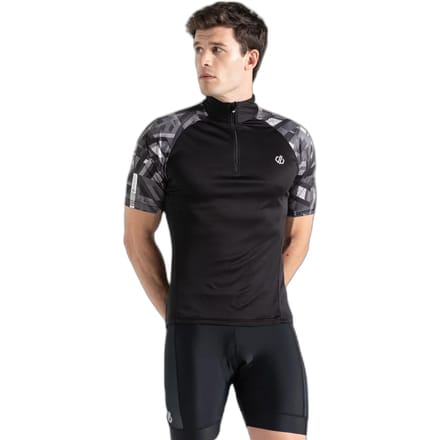 Dare2b Riding Korte Mouw Wielertrui Zwart M Man
