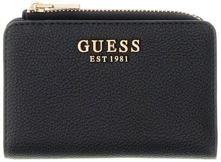 GUESS portemonnee Laurel II SLG Zip Around Black zwart