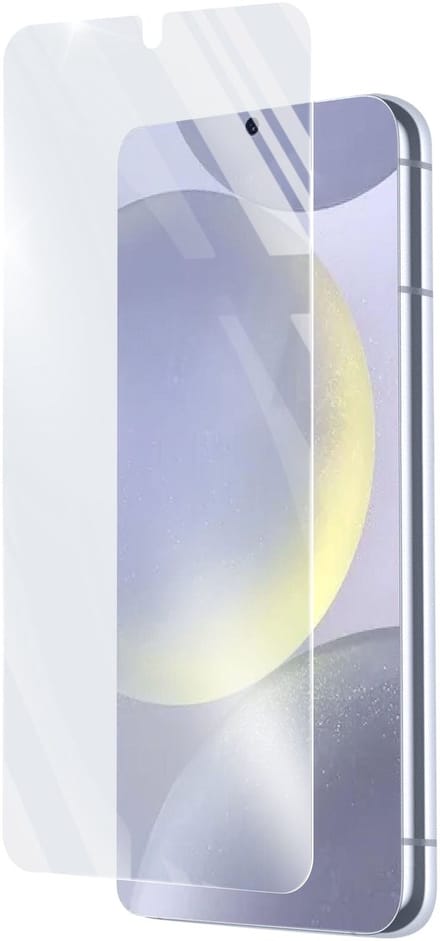 Cellularline Screenprotector 9H Gehard Glas - Geschikt voor Samsung Galaxy S25 - Edge-to-Edge - Transparant