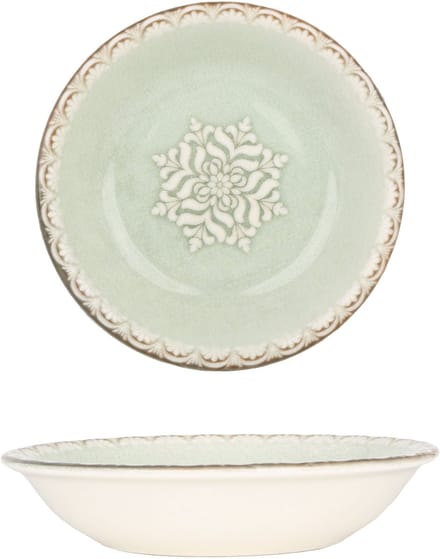 By Bone Serveerschaal - Rome - Porselein - 13 cm (150cc) - set van 2