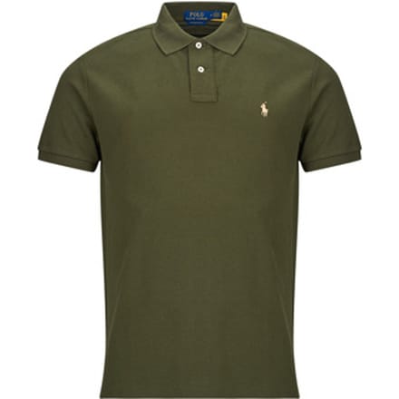 Polo Shirt Korte Mouw Polo Ralph Lauren POLO AJUSTE DROIT EN COTON BASIC MESH