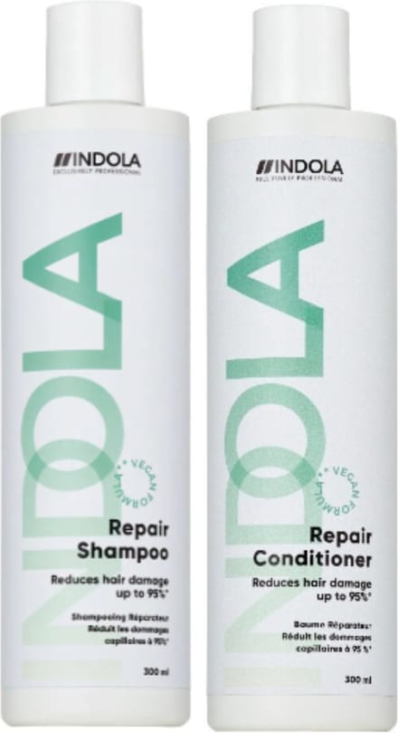 Indola Repair Shampoo & Conditioner - 2x300ml